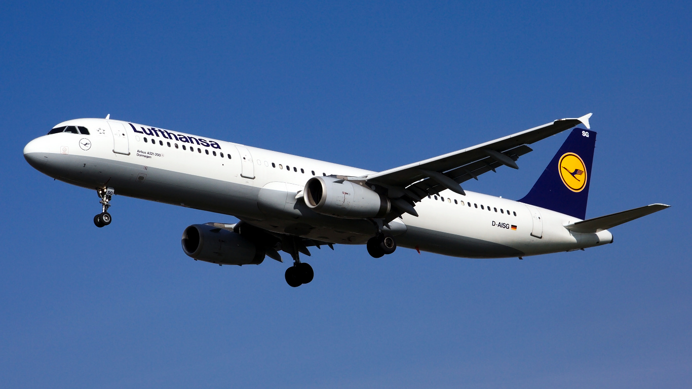 D-AISG ✈ Lufthansa Airbus A321-231 @ London-Heathrow