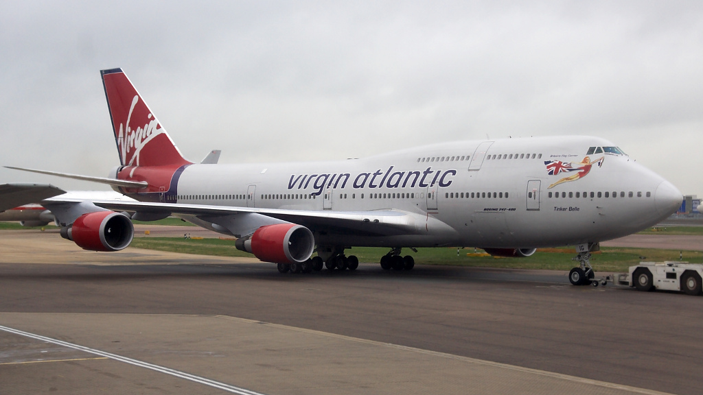 G-VBIG ✈ Virgin Atlantic Airways Boeing 747-4Q8 @ London-Heathrow