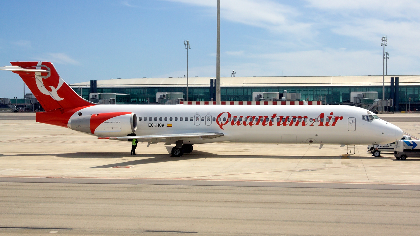 EC-HOA ✈ Quantum Air Boeing 717-2CM @ Barcelona-El Prat