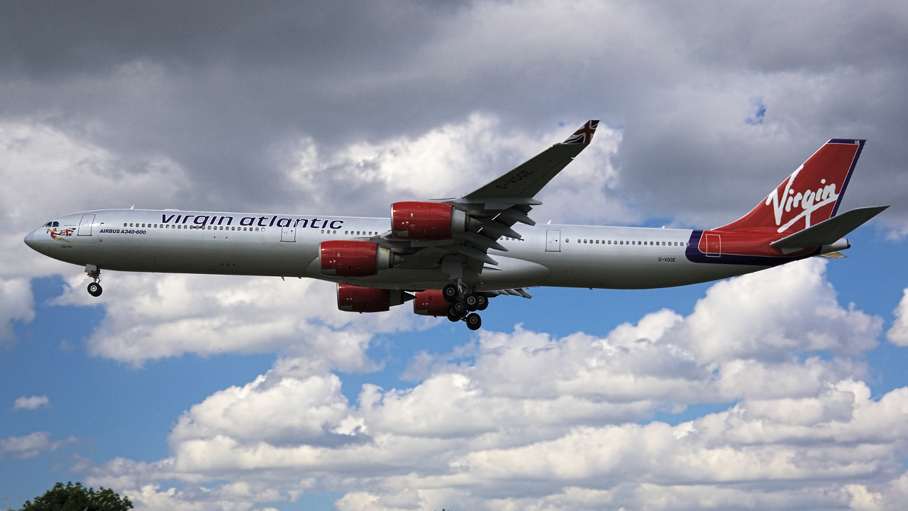 G-VOGE ✈ Virgin Atlantic Airways Airbus A340-642 @ London-Heathrow