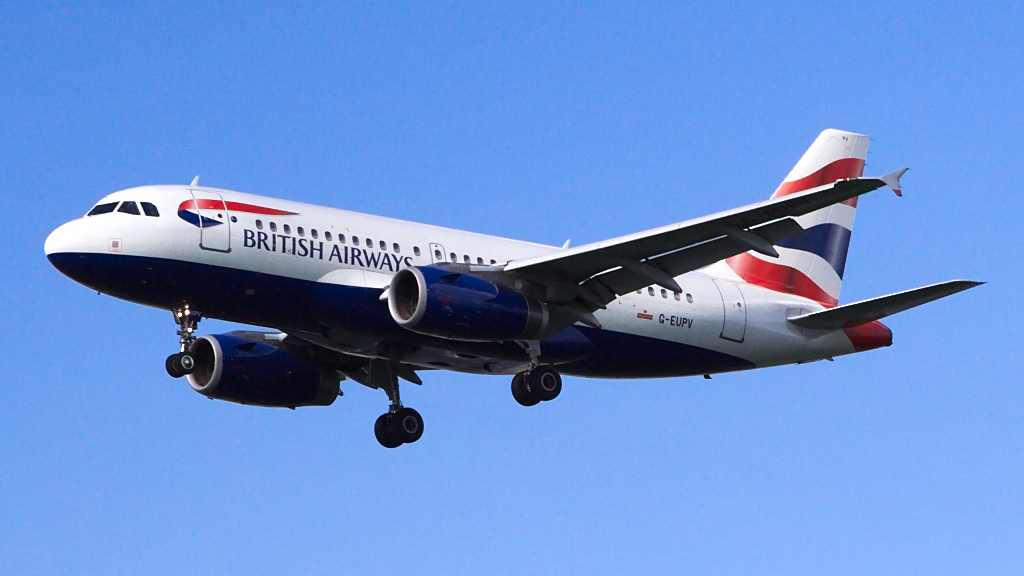 G-EUPV ✈ British Airways Airbus A319-131 @ London-Heathrow