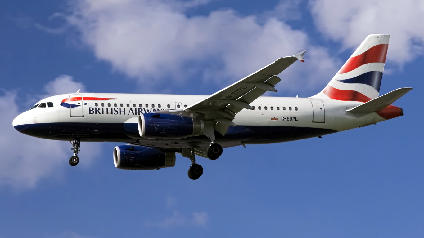 G-EUPL ✈ British Airways Airbus A319-131 @ London-Heathrow