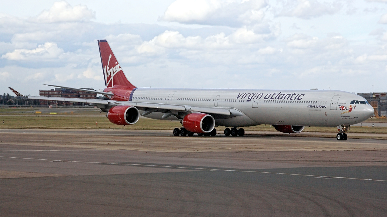 G-VNAP ✈ Virgin Atlantic Airways Airbus A340-642 @ London-Heathrow