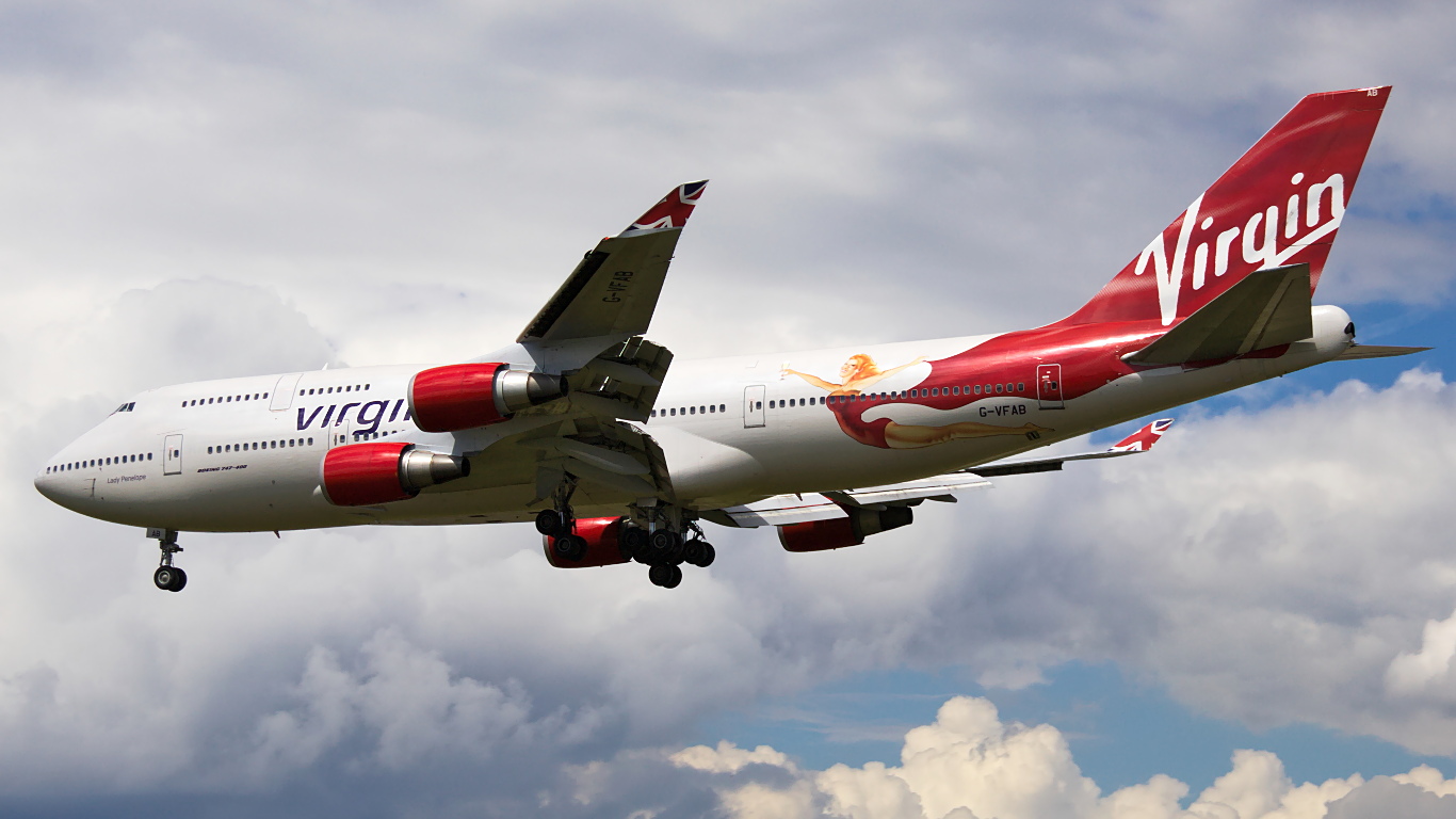 G-VFAB ✈ Virgin Atlantic Airways Boeing 747-4Q8 @ London-Heathrow