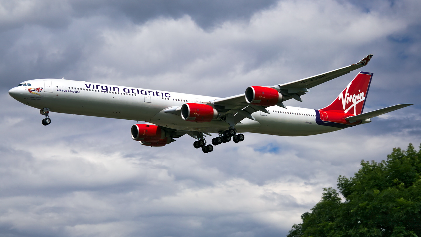 G-VSSH ✈ Virgin Atlantic Airways Airbus A340-642 @ London-Heathrow