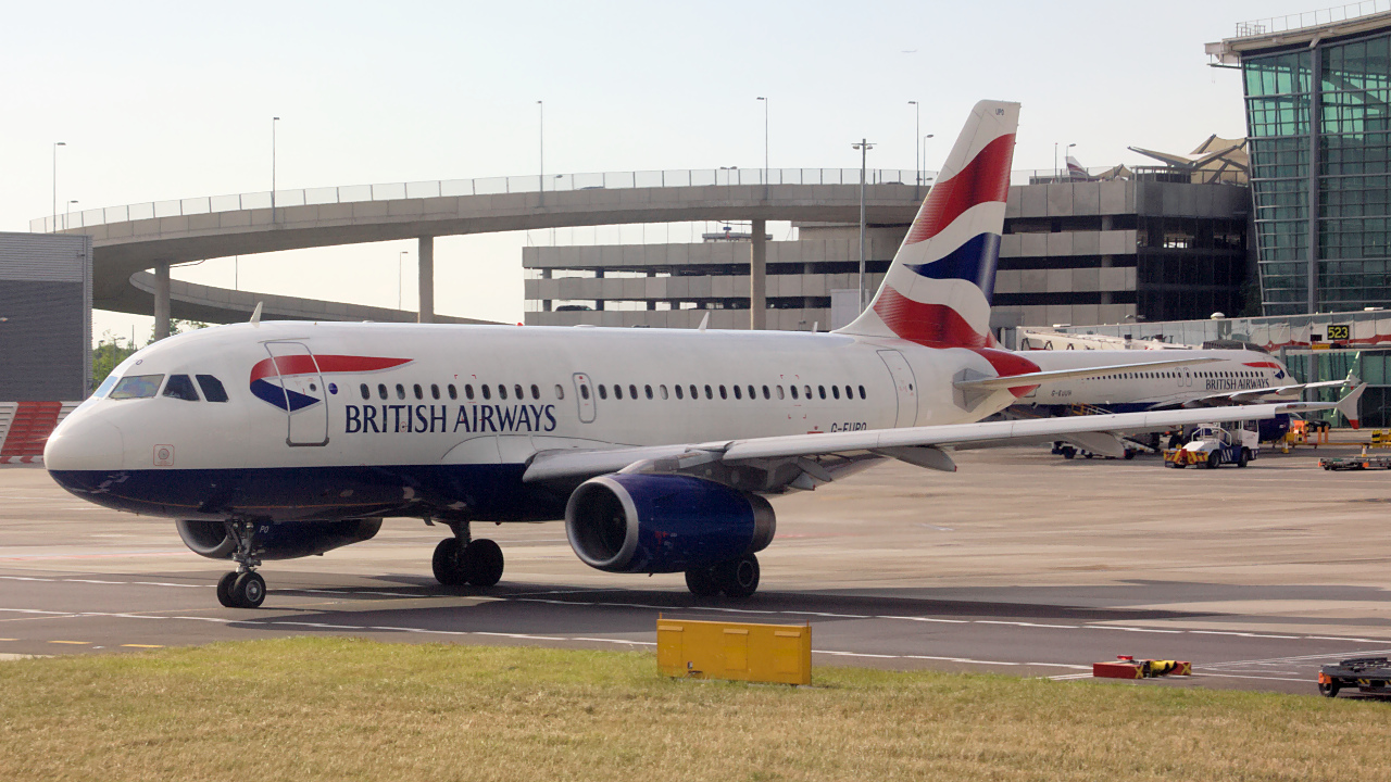 G-EUPO ✈ British Airways Airbus A319-132 @ London-Heathrow