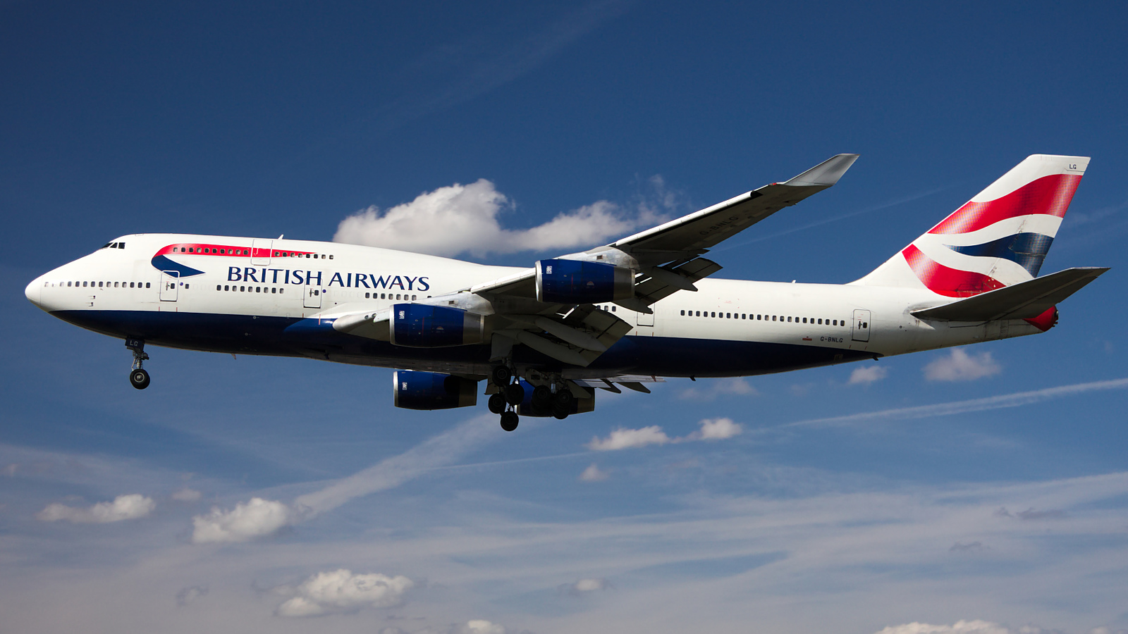 G-BNLG ✈ British Airways Boeing 747-436 @ London-Heathrow