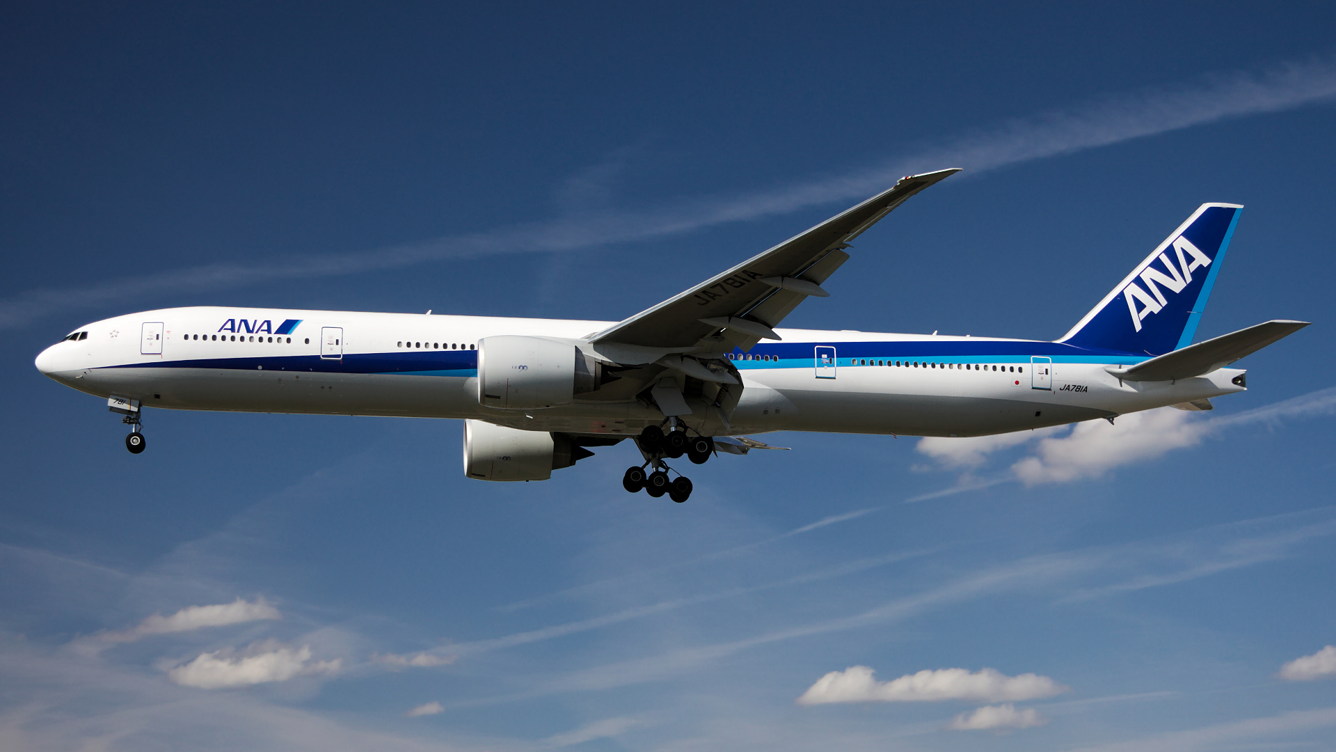JA781A ✈ All Nippon Airways Boeing 773-381ER @ London-Heathrow