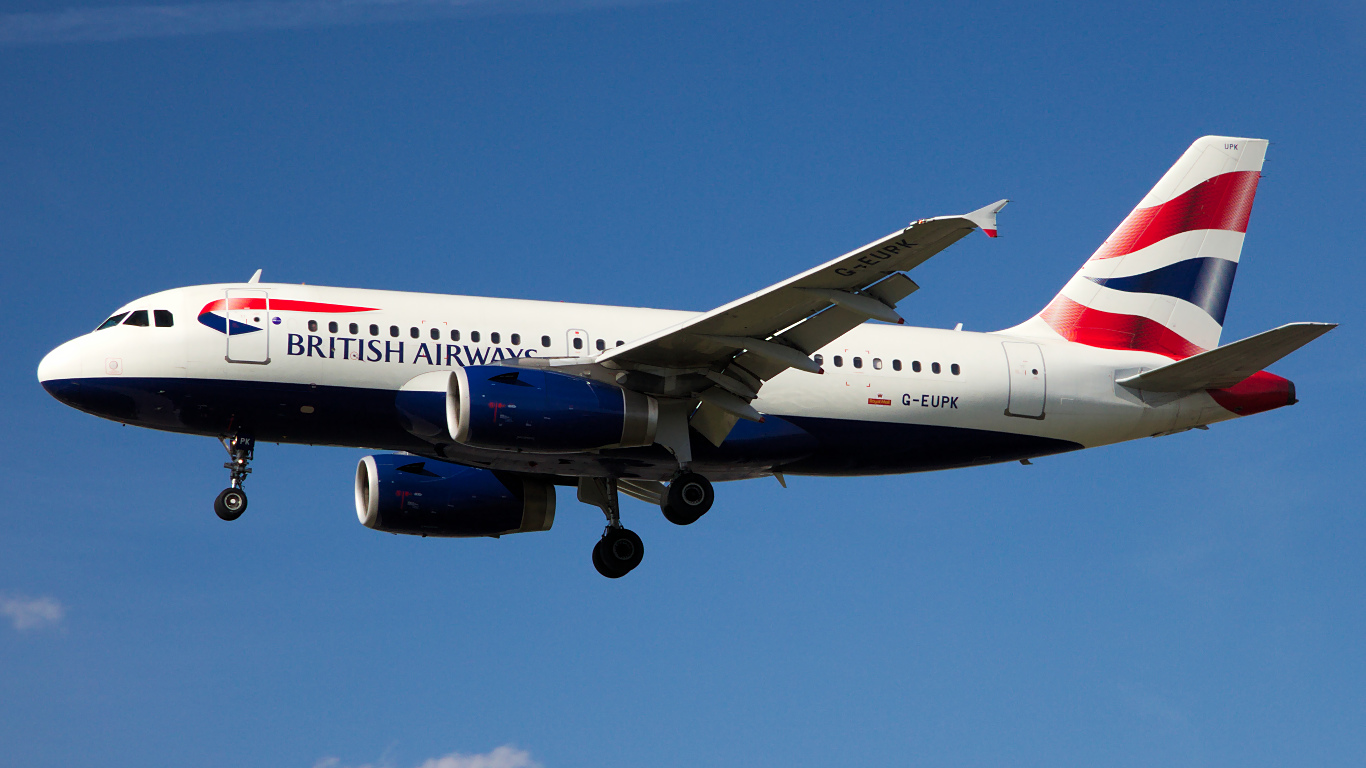G-EUPK ✈ British Airways Airbus A319-131 @ London-Heathrow