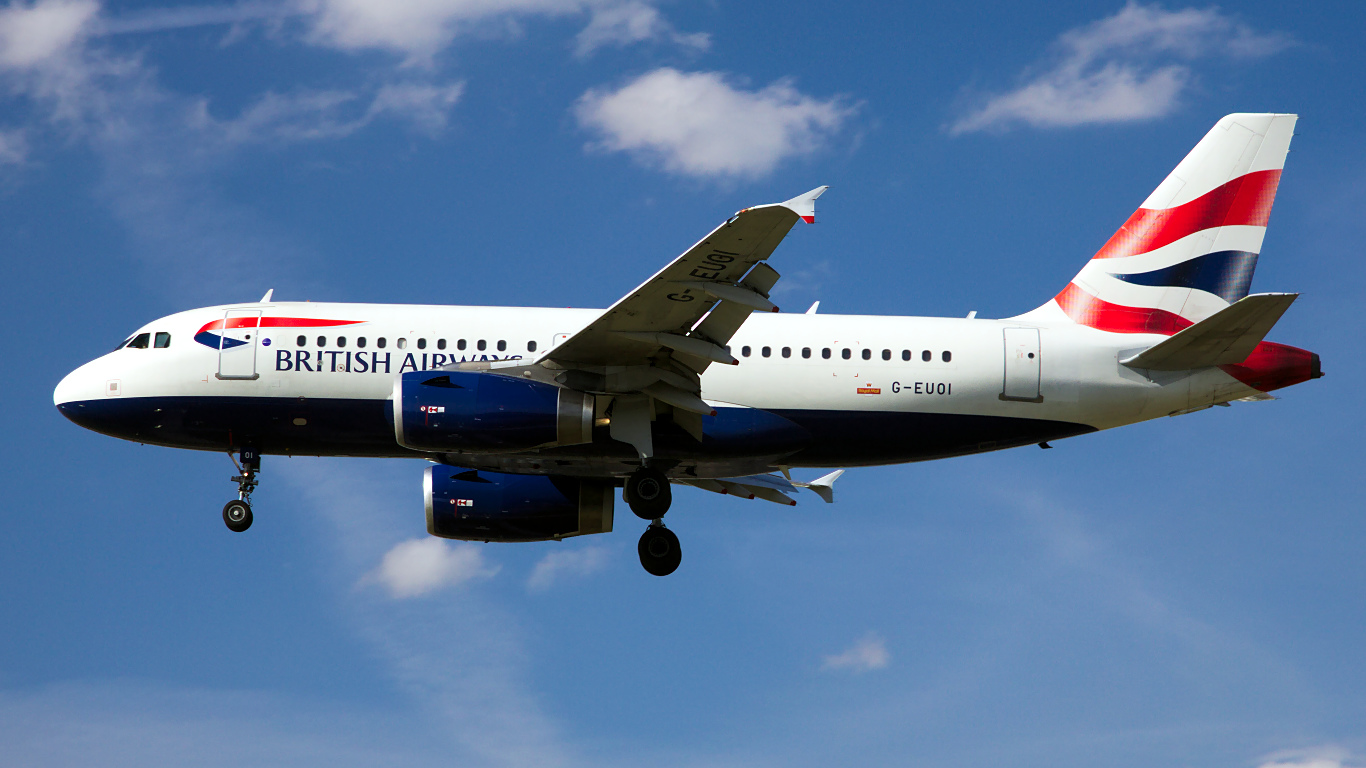 G-EUOI ✈ British Airways Airbus A319-131 @ London-Heathrow