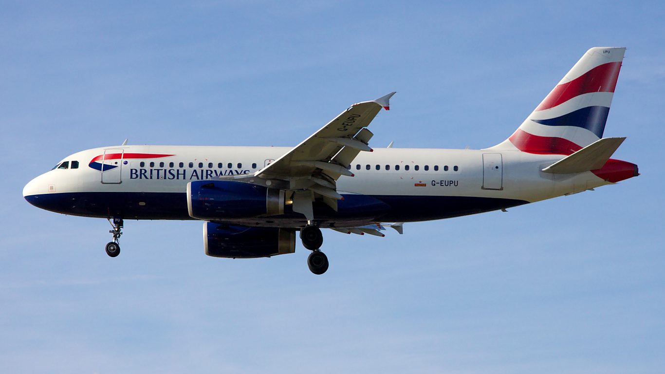 G-EUPU ✈ British Airways Airbus A319-131 @ London-Heathrow
