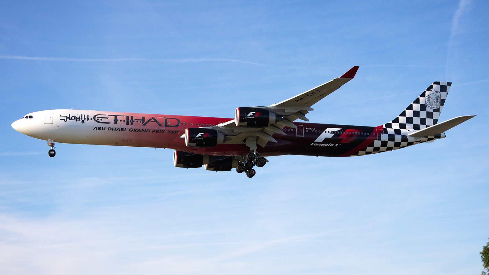 A6-EHJ ✈ Etihad Airways Airbus A340-642X @ London-Heathrow