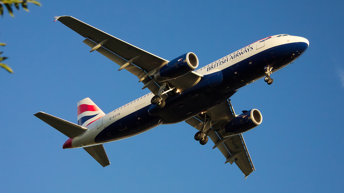G-EUYB ✈ British Airways Airbus A320-232 @ London-Heathrow