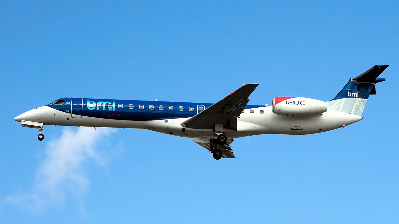 G-RJXD ✈ bmi regional Embraer ERJ-145EP @ London-Heathrow