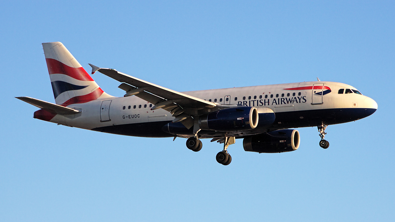 G-EUOC ✈ British Airways Airbus A319-131 @ London-Heathrow