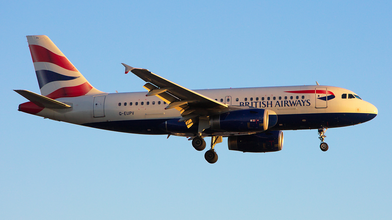 G-EUPV ✈ British Airways Airbus A319-131 @ London-Heathrow