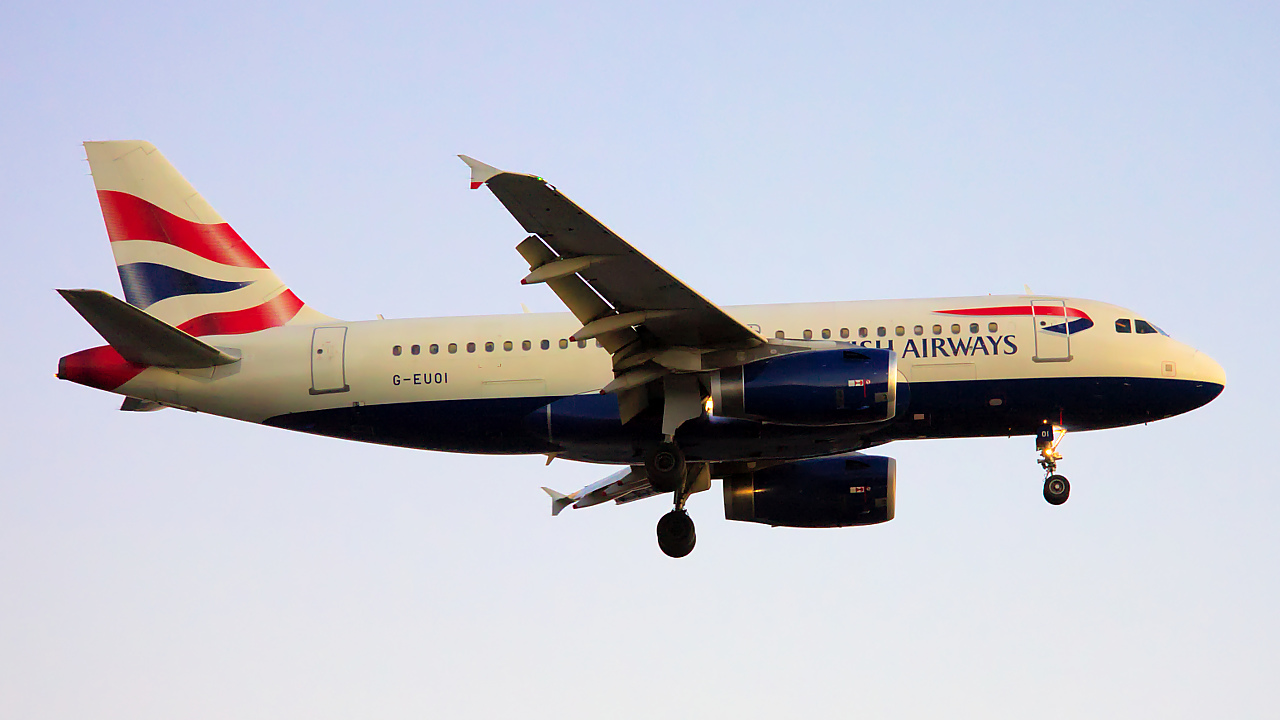 G-EUOI ✈ British Airways Airbus A319-131 @ London-Heathrow