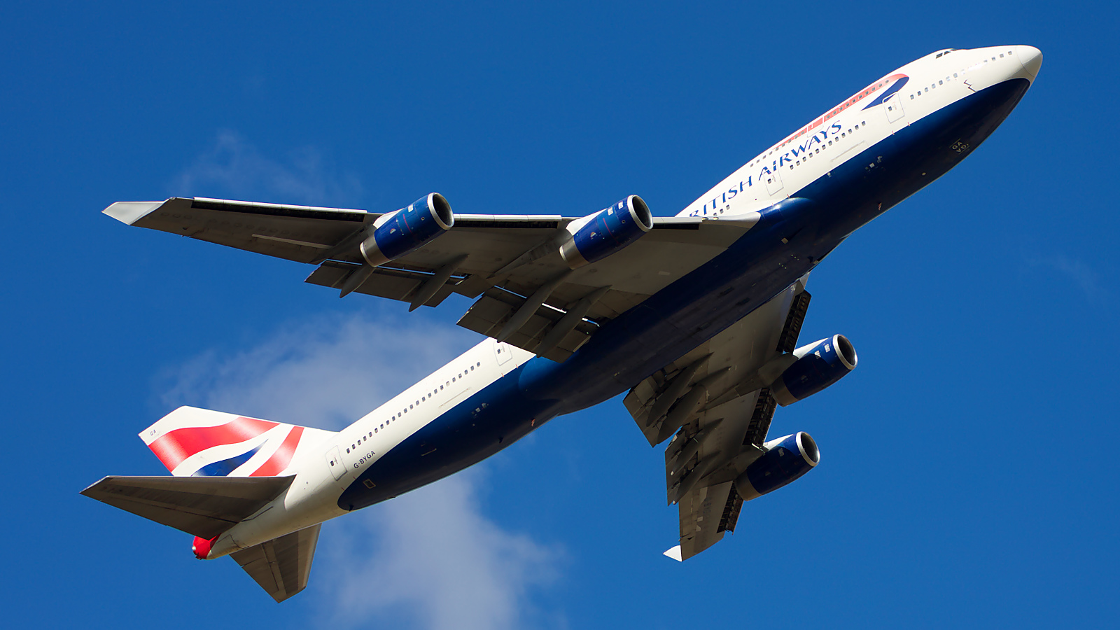 G-BYGA ✈ British Airways Boeing 747-436 @ London-Heathrow