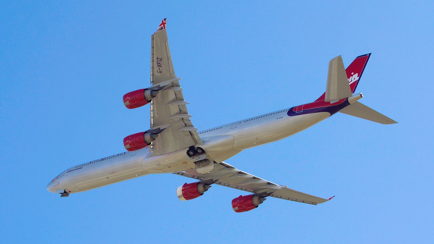 G-VFIZ ✈ Virgin Atlantic Airways Airbus A340-642 @ London-Heathrow