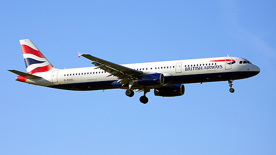 G-EUXL ✈ British Airways Airbus A321-231