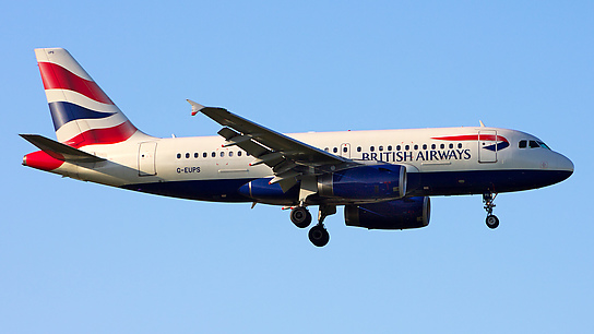 G-EUPS ✈ British Airways Airbus A319-131