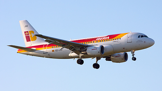 EC-JVE ✈ Iberia Airlines Airbus A319-111