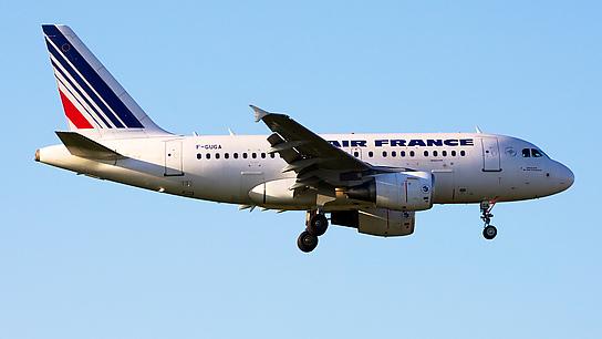 F-GUGA ✈ Air France Airbus A318-111