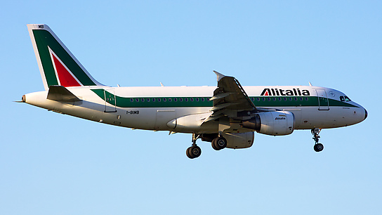 I-BIMB ✈ Alitalia Airbus A319-112