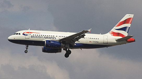 G-EUPW ✈ British Airways Airbus A319-131