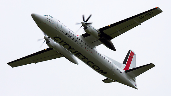 OO-VLP ✈ CityJet Fokker 50 (F27 Mark 050)