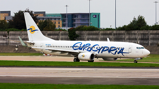 5B-DBX ✈ Eurocypria Airlines Boeing 737-8Q8
