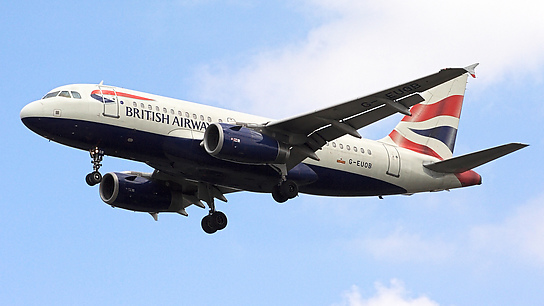 G-EUOB ✈ British Airways Airbus A319-131
