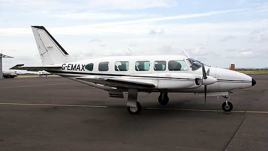 G-EMAX ✈ Lydd Air Embraer PA-31-350 Navajo Chieftain
