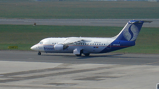 OO-DJS ✈ SN Brussels Airlines British Aerospace Avro RJ85