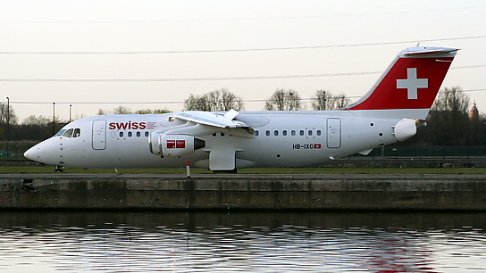HB-IXG ✈ Swiss European Air Lines British Aerospace Avro RJ85