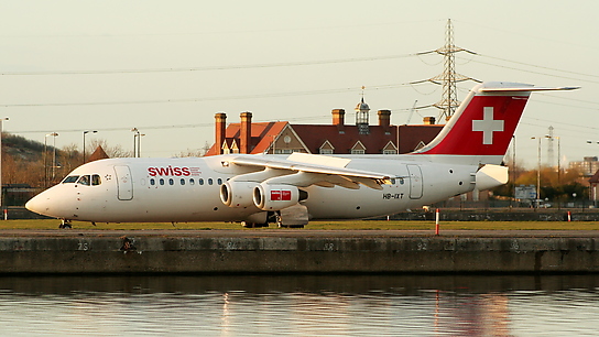 HB-IXT ✈ Swiss European Air Lines British Aerospace Avro RJ100