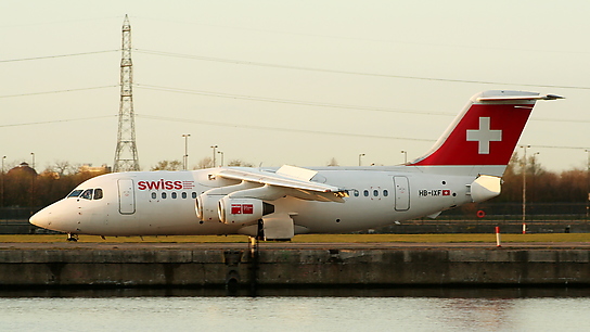 HB-IXF ✈ Swiss European Air Lines British Aerospace Avro RJ85