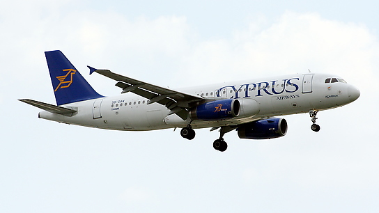 5B-DAW ✈ Cyprus Airways Airbus A320-231