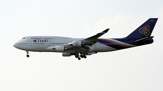 HS-TGJ ✈ Thai Airways International Boeing 747-4D7