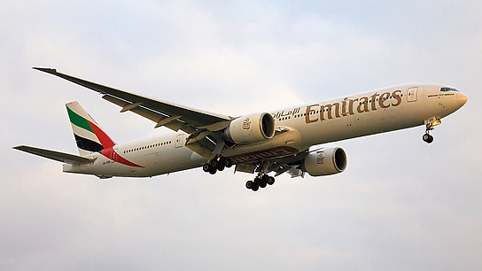 A6-EBB ✈ Emirates Airline Boeing 777-36NER