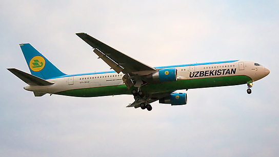 VP-BUZ ✈ Uzbekistan Airways Boeing 767-33PER