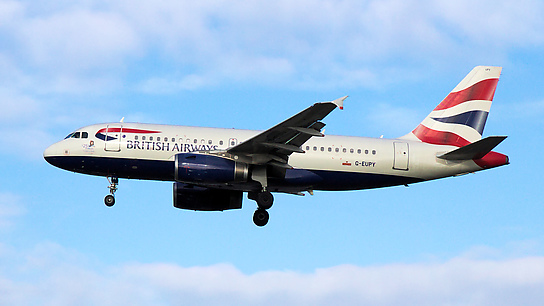 G-EUPY ✈ British Airways Airbus A319-131