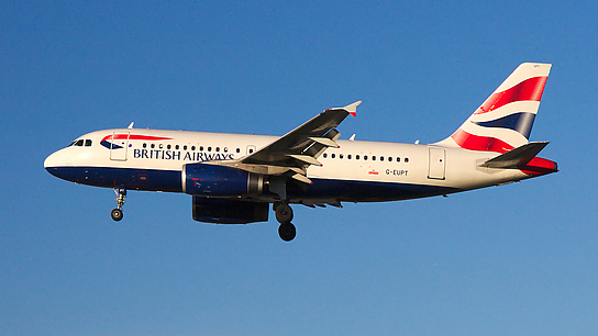 G-EUPT ✈ British Airways Airbus A319-131