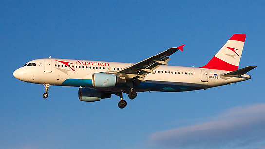 OE-LBS ✈ Austrian Airlines Airbus A320-214