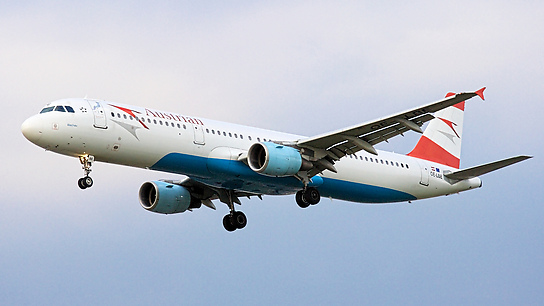 OE-LBE ✈ Austrian Airlines Airbus A321-211