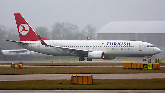 TC-JGG ✈ Turkish Airlines Boeing 737-8F2