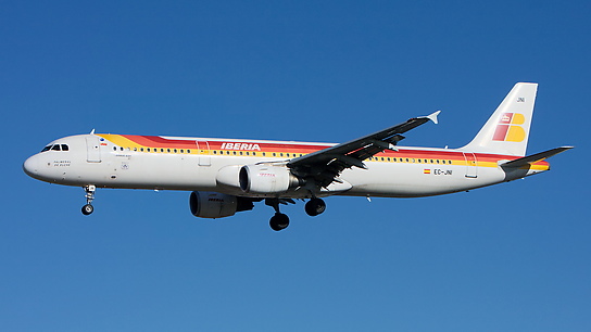 EC-JNI ✈ Iberia Airlines Airbus A321-211