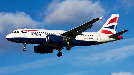 G-EUPK ✈ British Airways Airbus A319-131