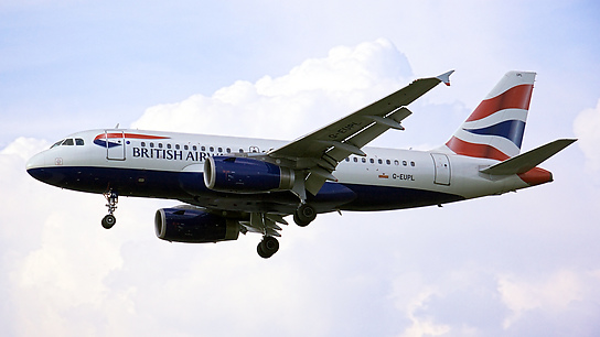 G-EUPL ✈ British Airways Airbus A319-131