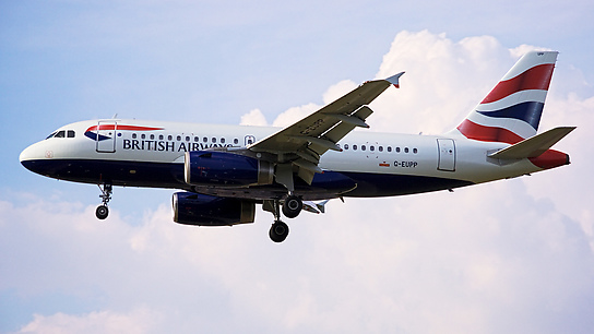 G-EUPP ✈ British Airways Airbus A319-131